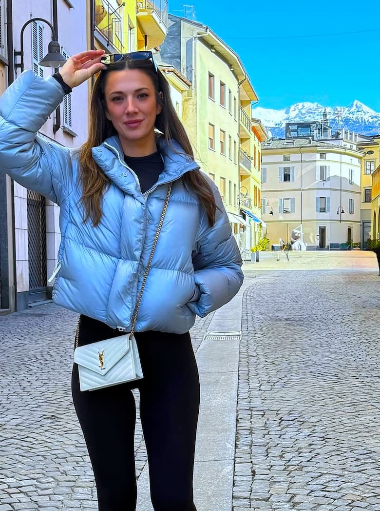 Taryn Hatcher in St. Moritz, Switzerland