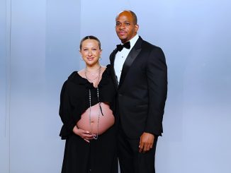 Geoffrey Ogunlesi with Jennifer Meyer